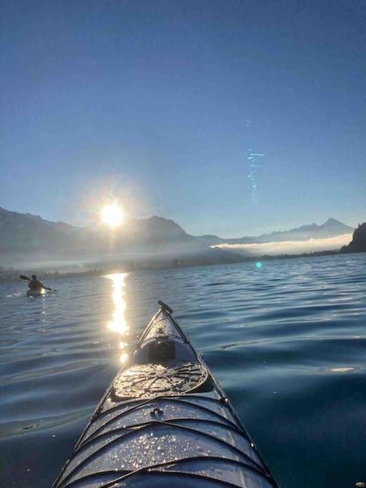 Bönigen Chalet Mignon - Your Vacation Oasis At Lake Brienz מראה חיצוני תמונה