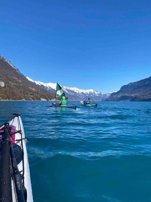 Bönigen Chalet Mignon - Your Vacation Oasis At Lake Brienz מראה חיצוני תמונה