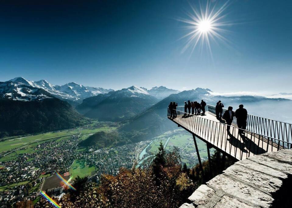 Bönigen Chalet Mignon - Your Vacation Oasis At Lake Brienz מראה חיצוני תמונה